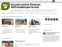 Tablet Screenshot of disfrutadetuperro.com